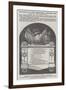 Monument to Be Erected in Bombay Cathedral-null-Framed Giclee Print