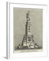 Monument to Be Erected on Plymouth Hoe-null-Framed Giclee Print