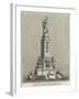 Monument to Be Erected on Plymouth Hoe-null-Framed Giclee Print