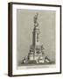 Monument to Be Erected on Plymouth Hoe-null-Framed Giclee Print