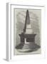 Monument to British Officers Killed During the Taeping Rebellion-null-Framed Giclee Print