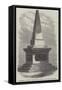 Monument to British Officers Killed During the Taeping Rebellion-null-Framed Stretched Canvas