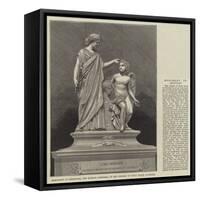 Monument to Cherubini, the Musical Composer, in the Church of Santa Croce, Florence-null-Framed Stretched Canvas
