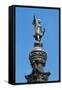 Monument to Christopher Columbus, Barcelona, Catalonia, Spain-null-Framed Stretched Canvas