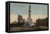 Monument to Christopher Columbus in Buenos Aires, Argentina-null-Framed Stretched Canvas