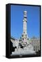 Monument to Christopher Columbus-null-Framed Stretched Canvas
