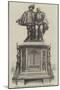 Monument to Counts Egmont and Horn, Lately Erected at Brussels-null-Mounted Giclee Print