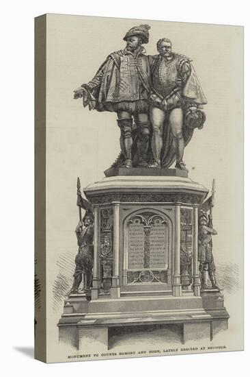 Monument to Counts Egmont and Horn, Lately Erected at Brussels-null-Stretched Canvas