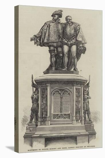 Monument to Counts Egmont and Horn, Lately Erected at Brussels-null-Stretched Canvas