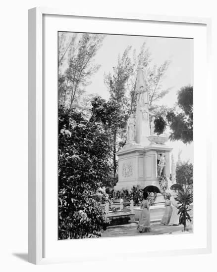 Monument to Cuban Students, Colon Cemetery, Havana, Cuba-null-Framed Photo