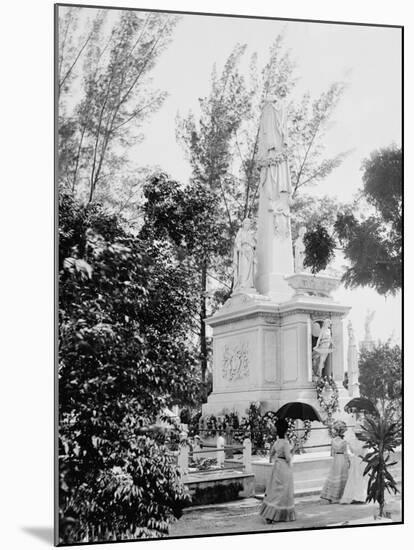 Monument to Cuban Students, Colon Cemetery, Havana, Cuba-null-Mounted Photo