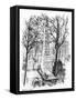 Monument to Daniel Defoe, Bunhill Fields, London-S.G. Parke-Framed Stretched Canvas
