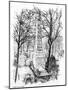 Monument to Daniel Defoe, Bunhill Fields, London-S.G. Parke-Mounted Art Print