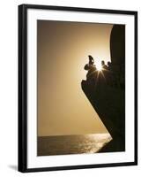 Monument to Discoveries, Belem, Lisbon, Portugal, Europe-Angelo Cavalli-Framed Photographic Print