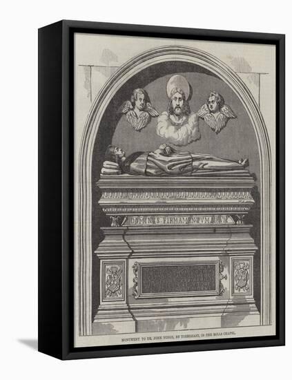 Monument to Dr John Yonge, in the Rolls Chapel-null-Framed Stretched Canvas