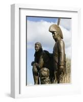 Monument to Explorers Lewis and Clark, St. Charles, Missouri-Walter Bibikow-Framed Photographic Print