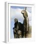 Monument to Explorers Lewis and Clark, St. Charles, Missouri-Walter Bibikow-Framed Photographic Print