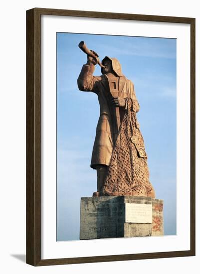Monument to Fisherman-Cleto Capponi-Framed Giclee Print