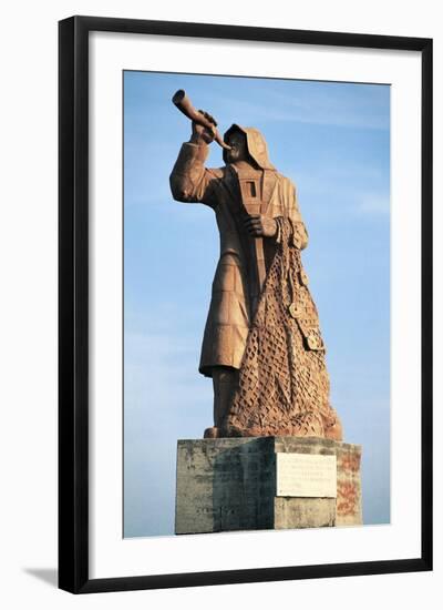 Monument to Fisherman-Cleto Capponi-Framed Giclee Print