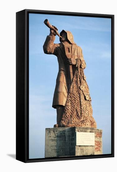 Monument to Fisherman-Cleto Capponi-Framed Stretched Canvas