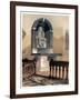 Monument to Francis Bacon, in St Michael's Church Near St Albans, Hertfordshire, C1850-null-Framed Giclee Print