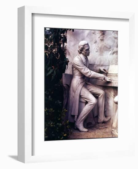 Monument to Frederic Chopin-French School-Framed Giclee Print