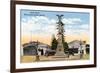 Monument to General San Martin, Lima, Peru, Early 20th Century-null-Framed Giclee Print