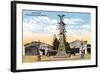 Monument to General San Martin, Lima, Peru, Early 20th Century-null-Framed Giclee Print