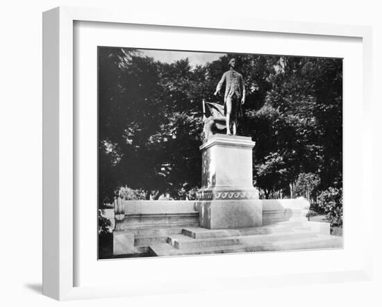 Monument to George Washington, Palermo Park, Buenos Aires, Argentina-null-Framed Giclee Print