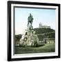 Monument to Giuseppe Garibaldi (1807-1882), Italian Politician (1887), Turin (Italy), Circa 1890-Leon, Levy et Fils-Framed Photographic Print