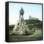 Monument to Giuseppe Garibaldi (1807-1882), Italian Politician (1887), Turin (Italy), Circa 1890-Leon, Levy et Fils-Framed Stretched Canvas