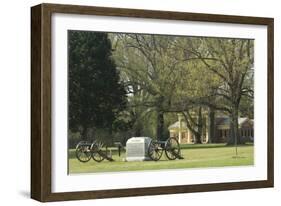 Monument to Illinois Soldiers in Front of the Visitor Center, Shiloh, Tennessee-null-Framed Photographic Print