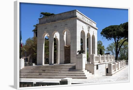 Monument to Italian Patriots Who Died During the Independence Wars-James Emmerson-Framed Photographic Print