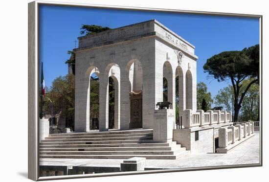 Monument to Italian Patriots Who Died During the Independence Wars-James Emmerson-Framed Photographic Print