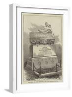 Monument to James Renforth, the Late Champion Sculler-null-Framed Giclee Print