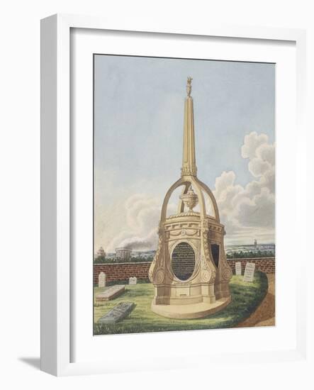 Monument to John Duprie at St Leonard'S, Bromley, C1800-null-Framed Giclee Print