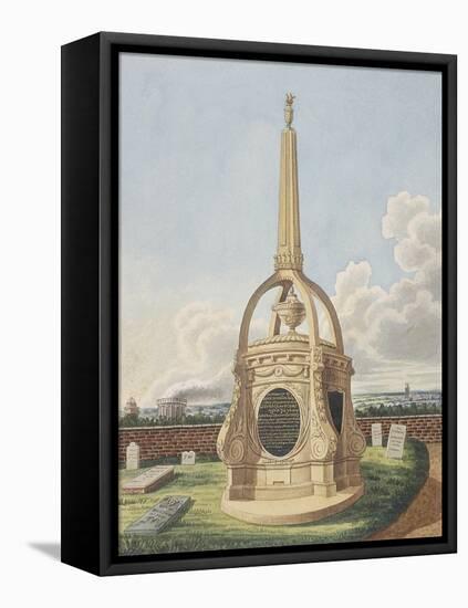 Monument to John Duprie at St Leonard'S, Bromley, C1800-null-Framed Stretched Canvas