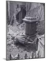 Monument to John Milton and Part of St Giles Without Cripplegate after Bomb Damage, C1940-null-Mounted Photographic Print