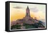 Monument to Kaiser Wilhelm I, 1900-null-Framed Stretched Canvas