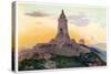 Monument to Kaiser Wilhelm I, 1900-null-Stretched Canvas