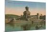 Monument to Kaiser Wilhelm I, Koblenz. Postcard Sent in 1913-German photographer-Mounted Giclee Print