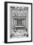 Monument to King Edward VI, Chapel of Henry VII, Westminster Abbey, London, C1740-George Vertue-Framed Giclee Print