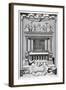 Monument to King Edward VI, Chapel of Henry VII, Westminster Abbey, London, C1740-George Vertue-Framed Giclee Print