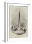 Monument to Lord Hill at Shrewsbury-null-Framed Giclee Print