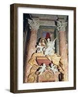 Monument to Maria Clementina Sobieska-Filippo Barigioni-Framed Giclee Print