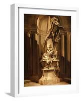 Monument to Mignard, c.1735-Francois Boucher-Framed Giclee Print