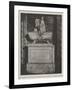 Monument to Niccolo Machiavelli in the Church of S Croce, Florence-null-Framed Giclee Print