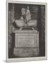 Monument to Niccolo Machiavelli in the Church of S Croce, Florence-null-Mounted Giclee Print