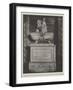 Monument to Niccolo Machiavelli in the Church of S Croce, Florence-null-Framed Giclee Print