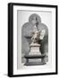 Monument to Philip Carteret in the North Nave Aisle of Westminster Abbey, London, C1750-null-Framed Giclee Print